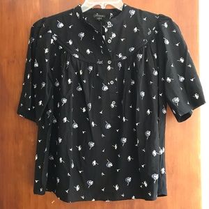 Womens NWT Ann Taylor short sleeve casual shirt size small